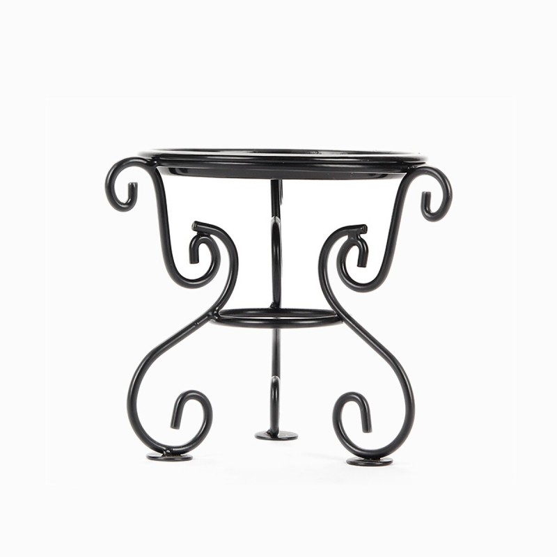Modern Flower Stand Rack Waterproof Anti-rust Strong Load Bearing Metal Shelf Balcony Indoor Floor Shelves