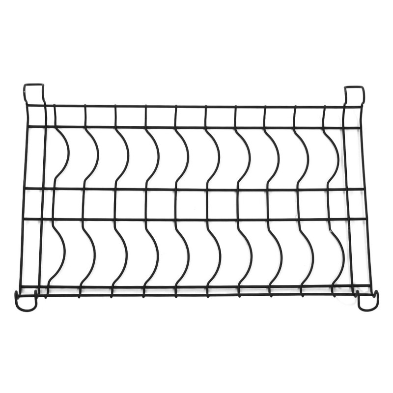 Stainless Steel Over Sink Kitchen Dish Rack Drying Drainer Tray Cutlery Holder - #2