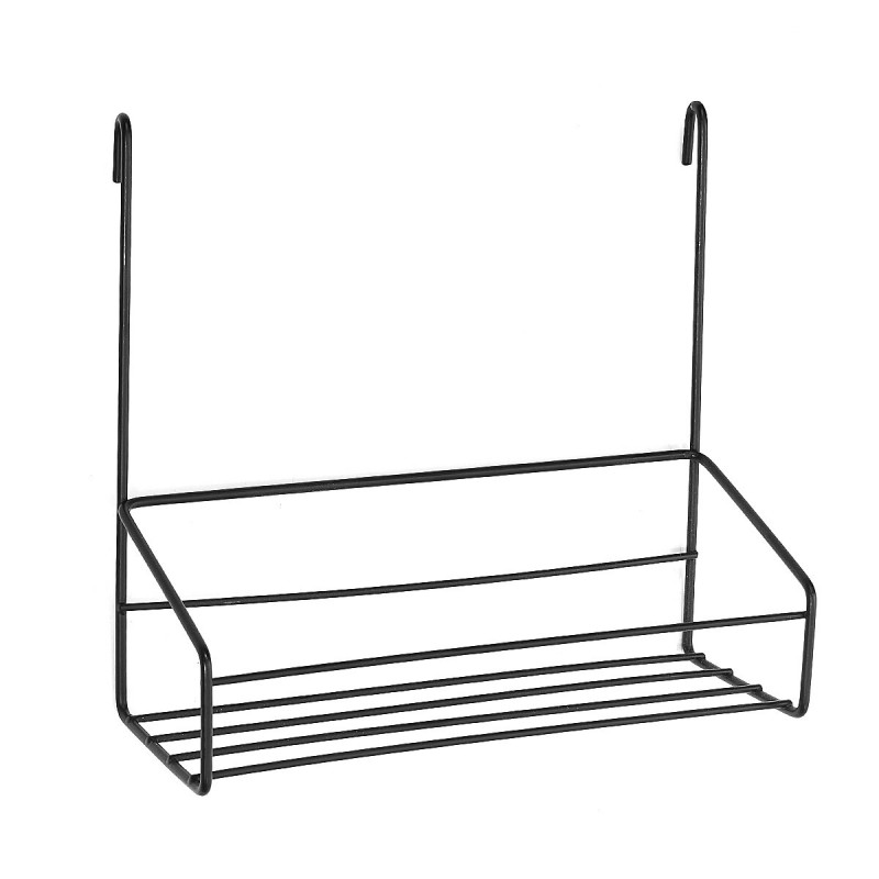 Stainless Steel Over Sink Kitchen Dish Rack Drying Drainer Tray Cutlery Holder - #2