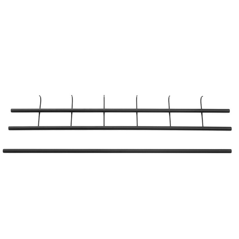 Stainless Steel Over Sink Kitchen Dish Rack Drying Drainer Tray Cutlery Holder - #2