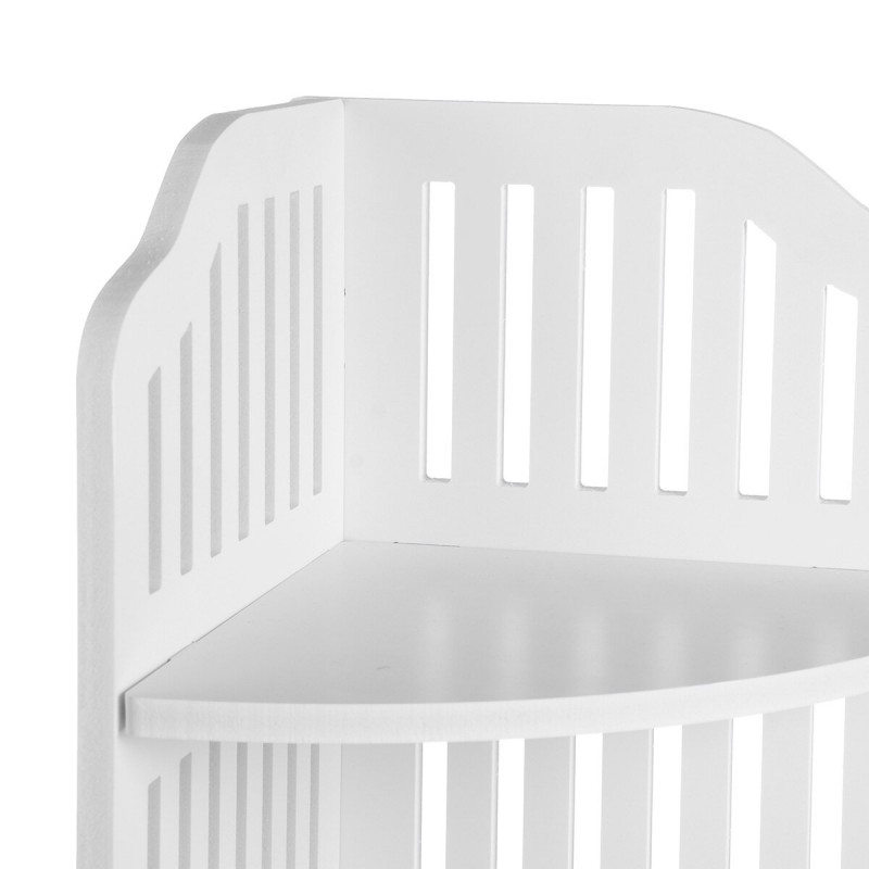 3 Tier White Bathroom Floor Storage Cabinet Shelf Shelves Free Standing for Home Bathroom Storage Rack - Type A
