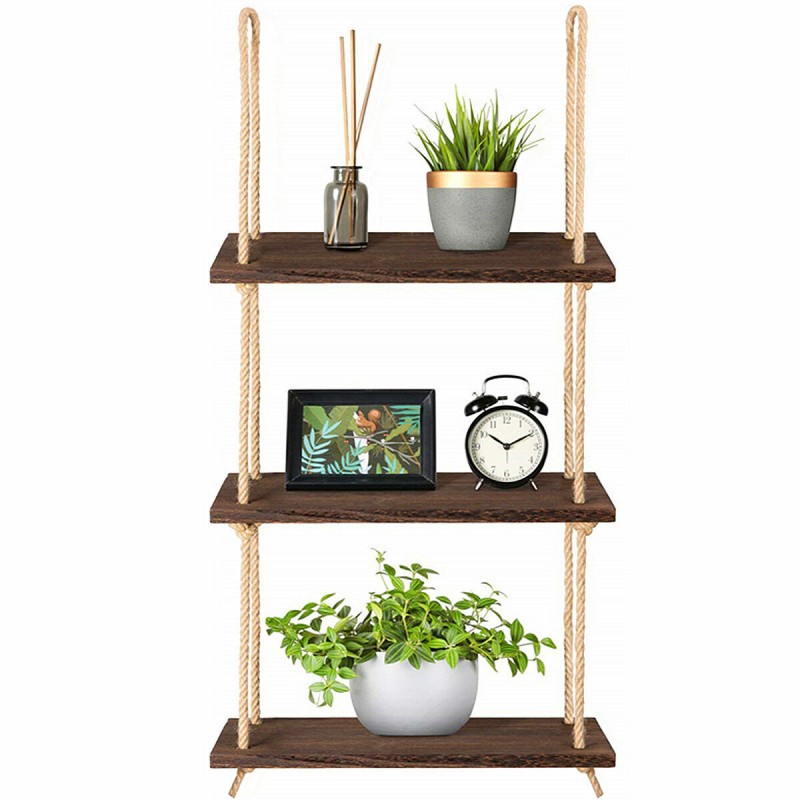 Three-layer Sling Female Hanger Large Capacity Bring Tidiness Wall Worship Storage Shelf for Lving room Kitchen