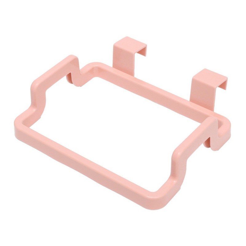 Kitchen Cabinet Hanging Rubbish Bag Holder Garbage Storage Rack Cupboard Hanger - Beige