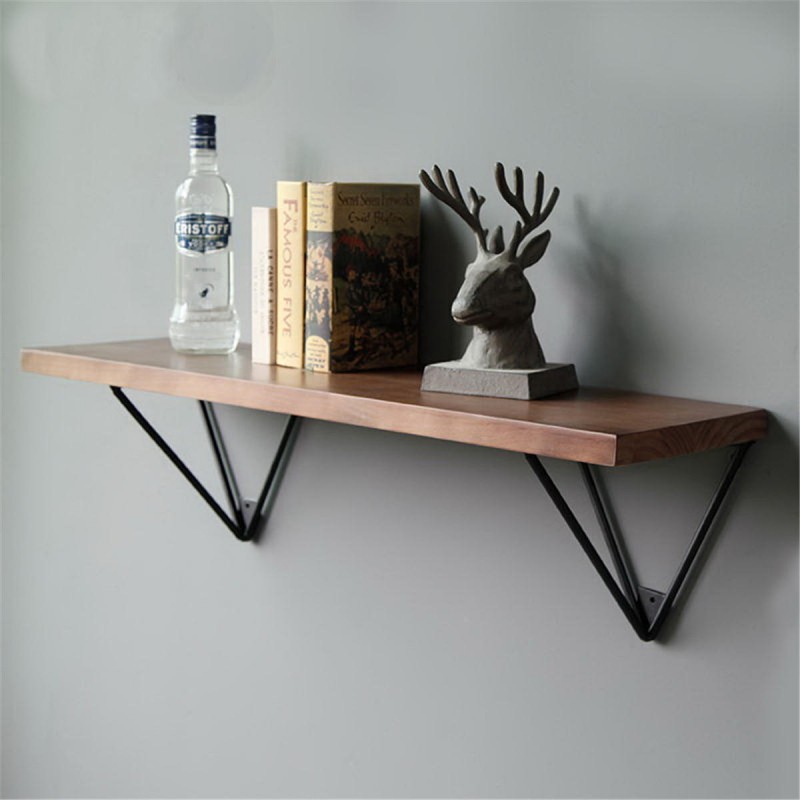 2PCS Durable Wall Mount Multi-Use Shelf Heavy Duty...
