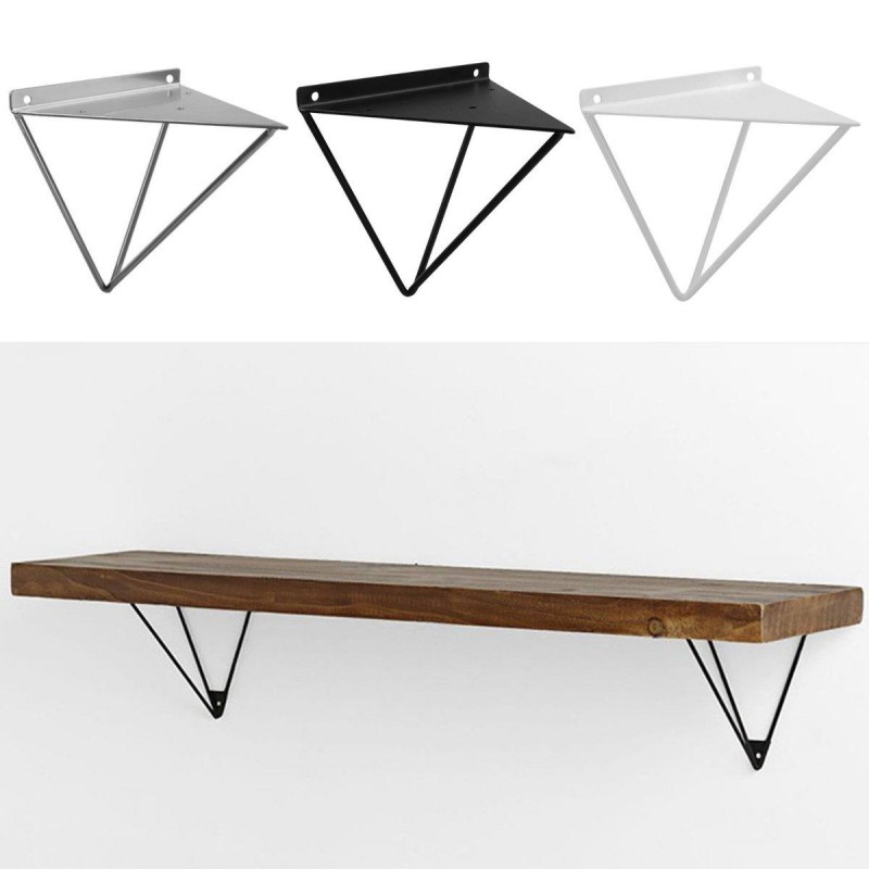 2PCS Durable Wall Mount Multi-Use Shelf Heavy Duty...