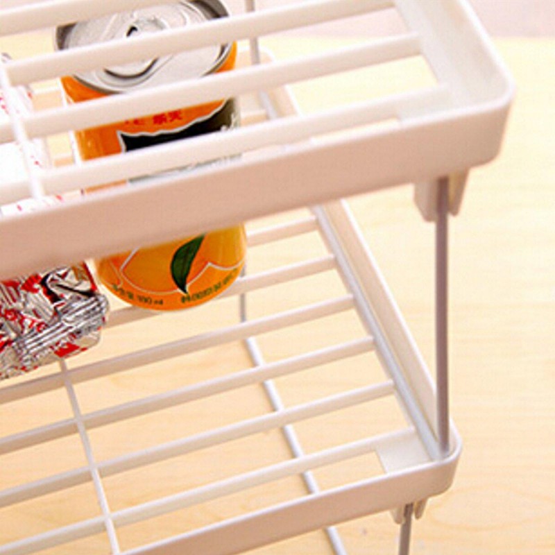 Foldable Racks Home Bathroom Kitchen Storage Rack Shelving Shelf Holders Organizer - S