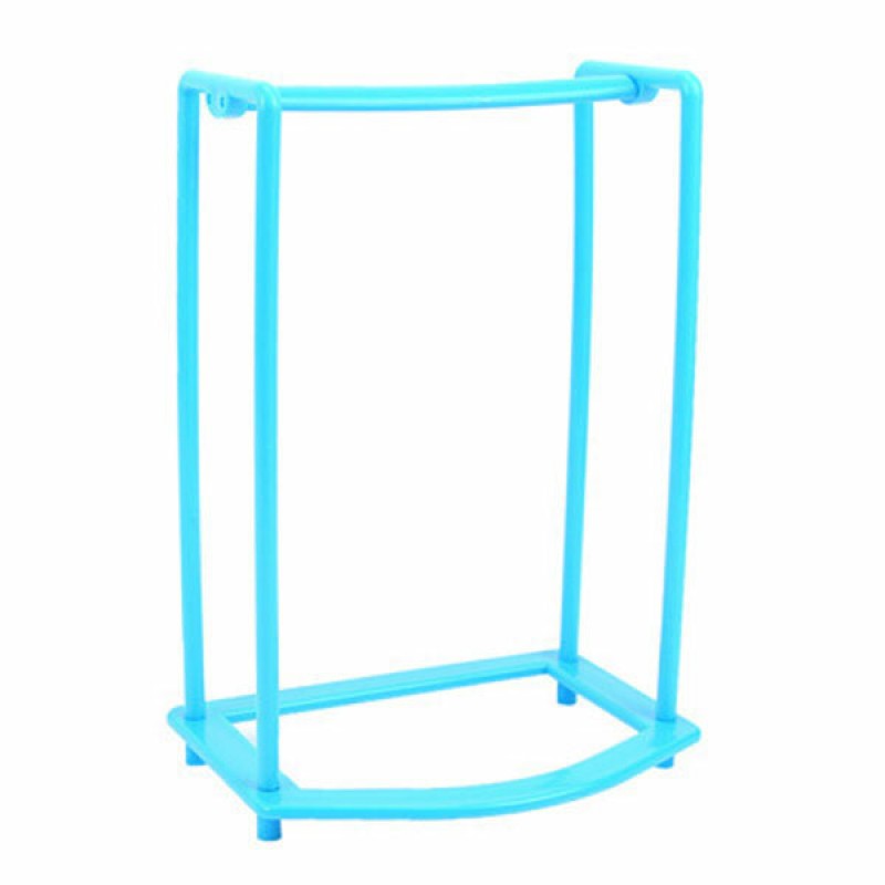 Creative Clothes Hanger Storage Rack Multifunctional Clothespin Oraganizer Holder - Green