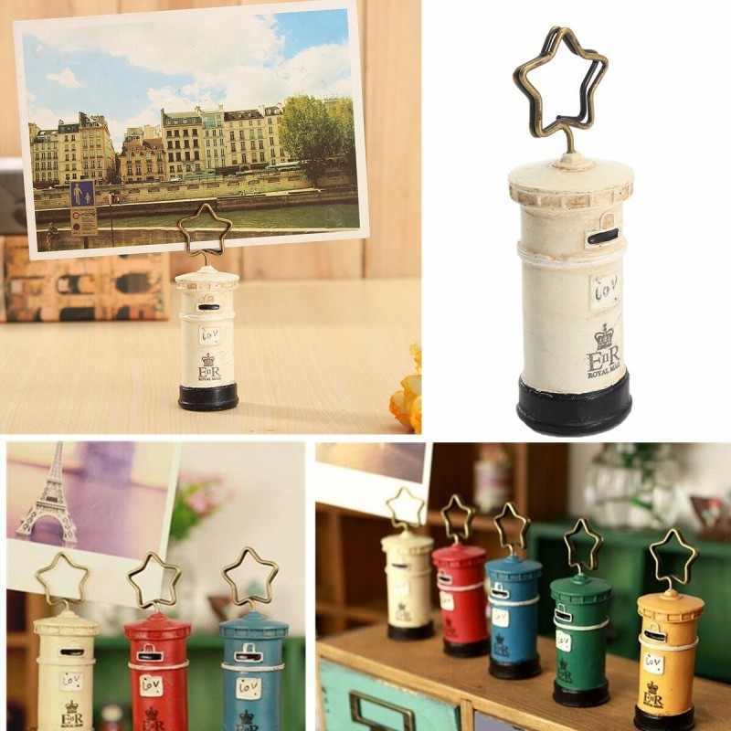 Color Random Mail Box Note Clip Crafts Creative De...
