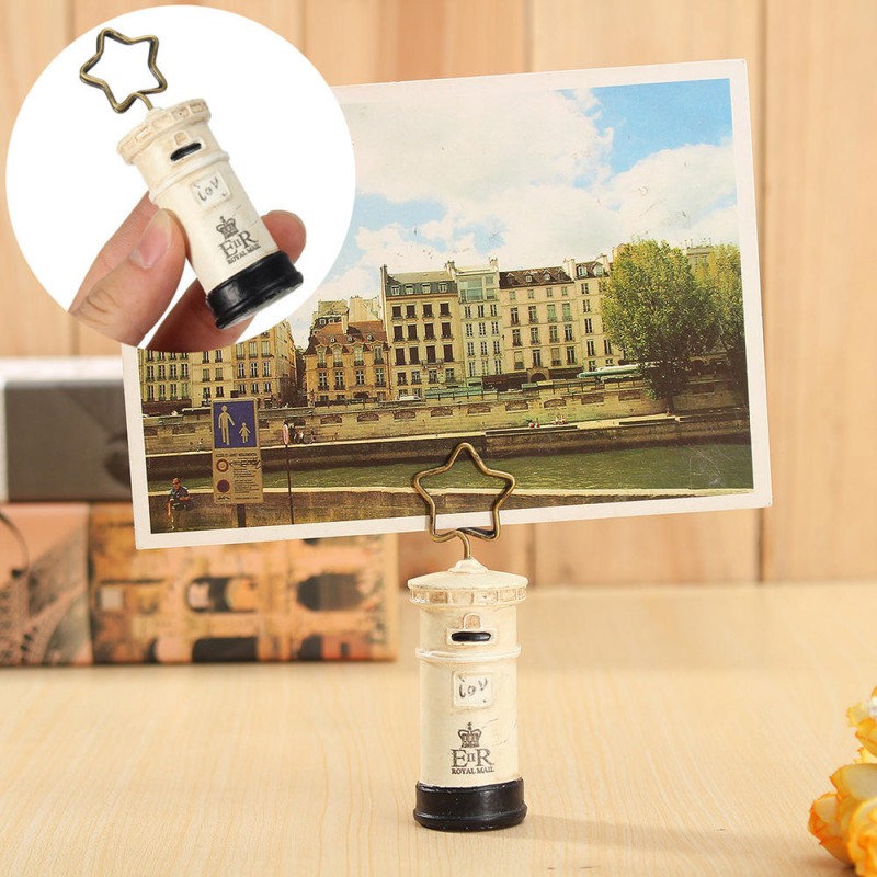 Color Random Mail Box Note Clip Crafts Creative De...