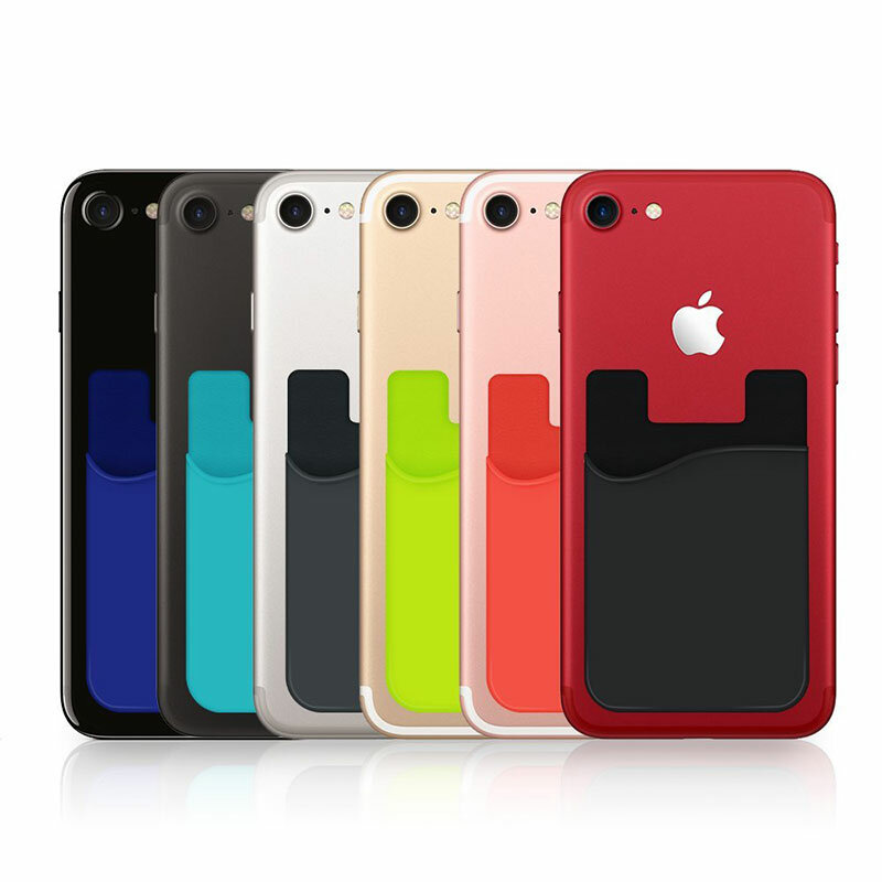KC-CC01 Adhesive Cell Phone Wallet Silicone Money ...