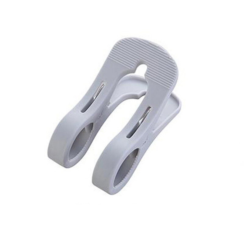 Strong Quilt Clip Large Double Plastic Drying Clips Hook Windproof Multifunctional Household Quilt Clothes Peg - Blue