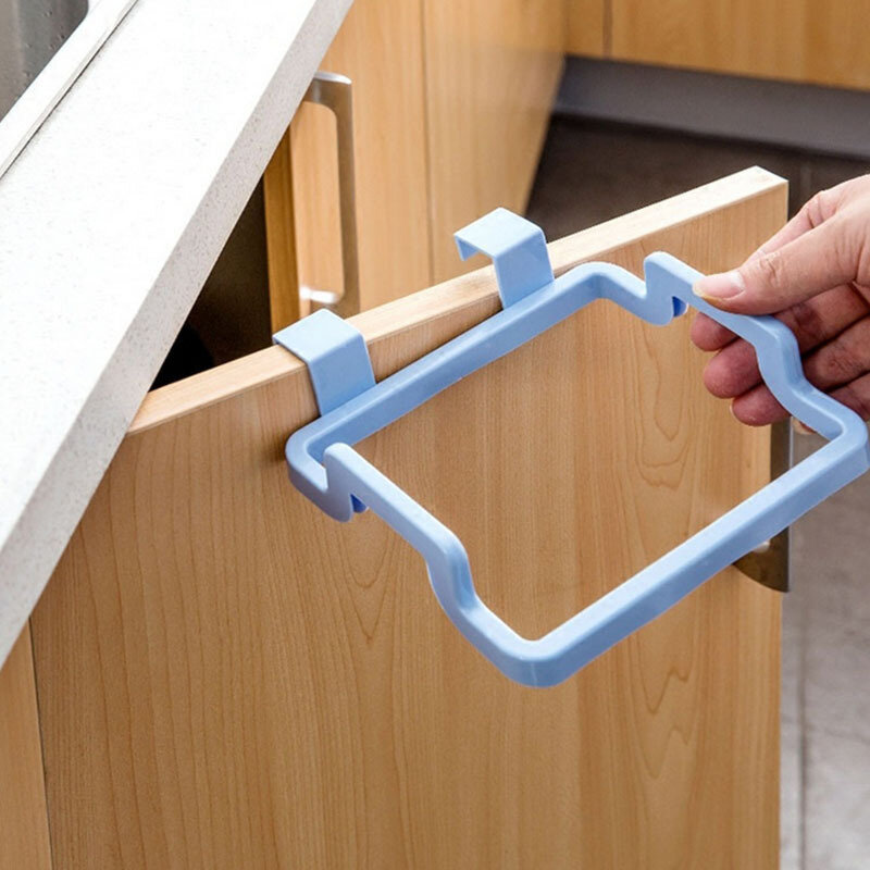 Plastic Garbage Bag Rack Portable Hanging Trash Rubbish Bag Storage Rack  Rack Storage Kitchen Garbage Rubbish Bag Can Holder Ha