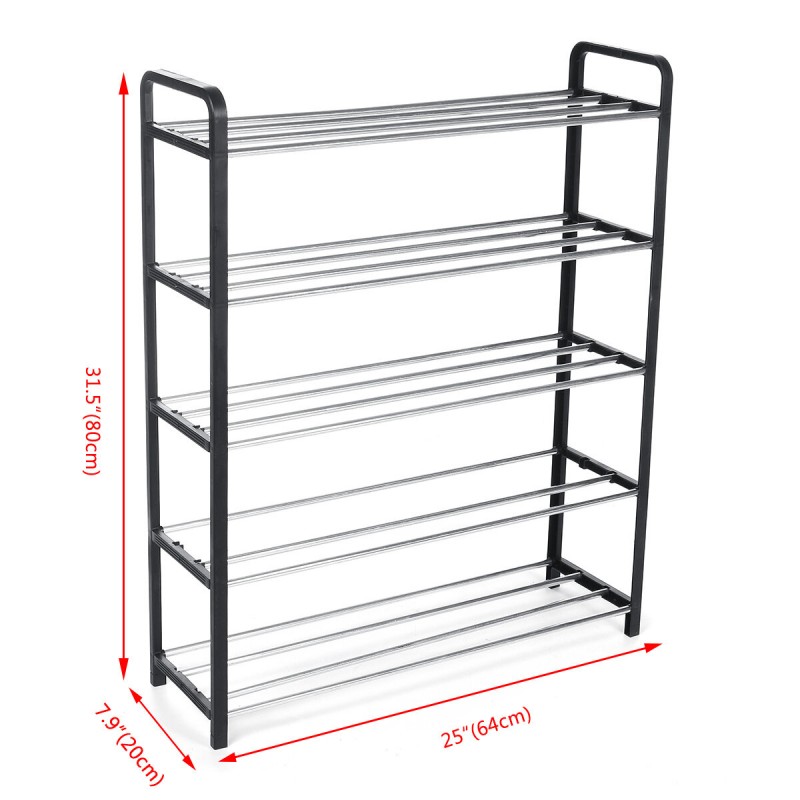 Multi-layer Shoe Rack Living Room Storage Rack Multifunctional Shoe Cabinet - Type D