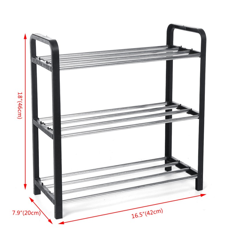 Multi-layer Shoe Rack Living Room Storage Rack Multifunctional Shoe Cabinet - Type D