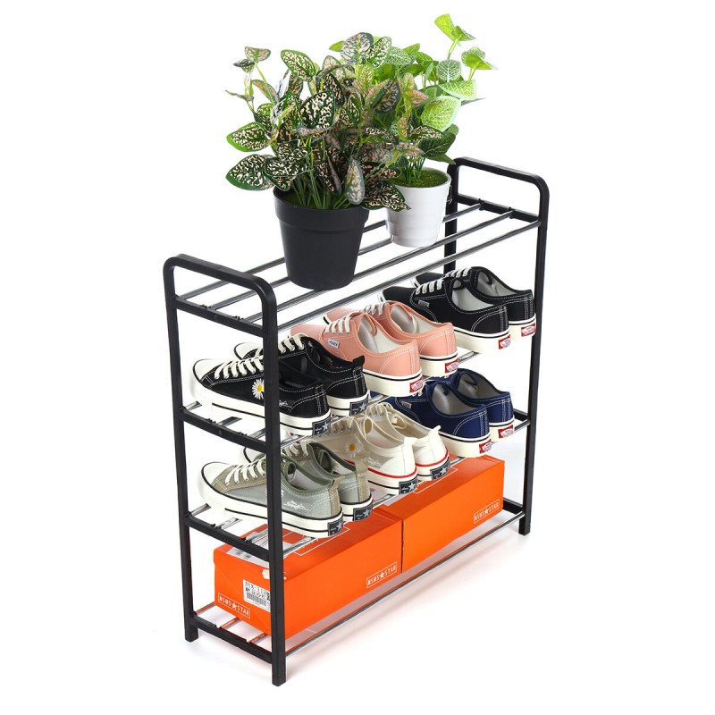 Multi-layer Shoe Rack Living Room Storage Rack Multifunctional Shoe Cabinet - Type D