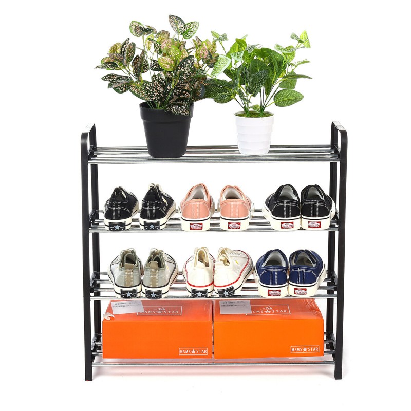 Multi-layer Shoe Rack Living Room Storage Rack Multifunctional Shoe Cabinet - Type D