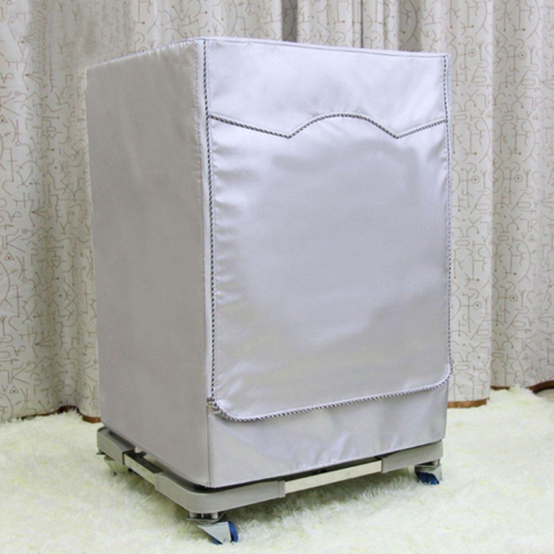 Washing Machine Dustproof Zipper Cover Turbine Roller Protect Waterproof - S