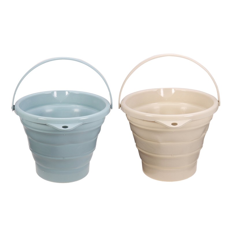 10L Portable Folding Bucket Silicon Bucket Househo...