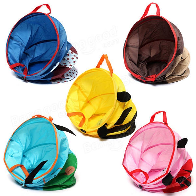 34x45cm Foldable Laundry Storage Basket Bathroom Cartoon Clothes Pants Bag - 03