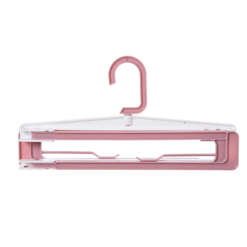 Folding Hanger Cloth Racks Portable Travel Hanger Racks Plastic Drying Racks - Green