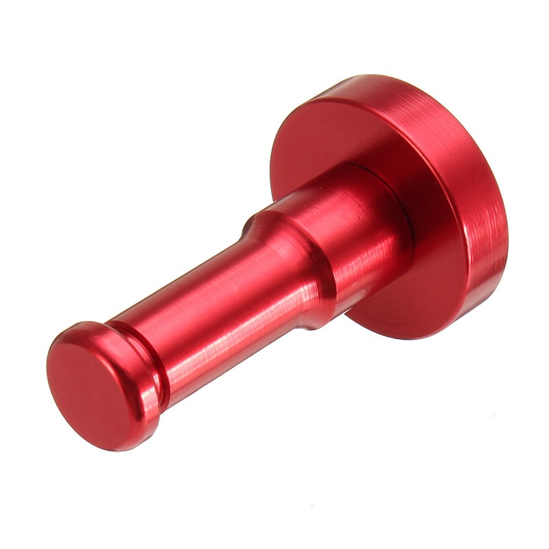 1Pcs Wall Mounted Decorative Bathroom Hooks Towel Racks Aluminum Finish Candy Color Clothes Hanger Towel Coat Robe Hook - Blue